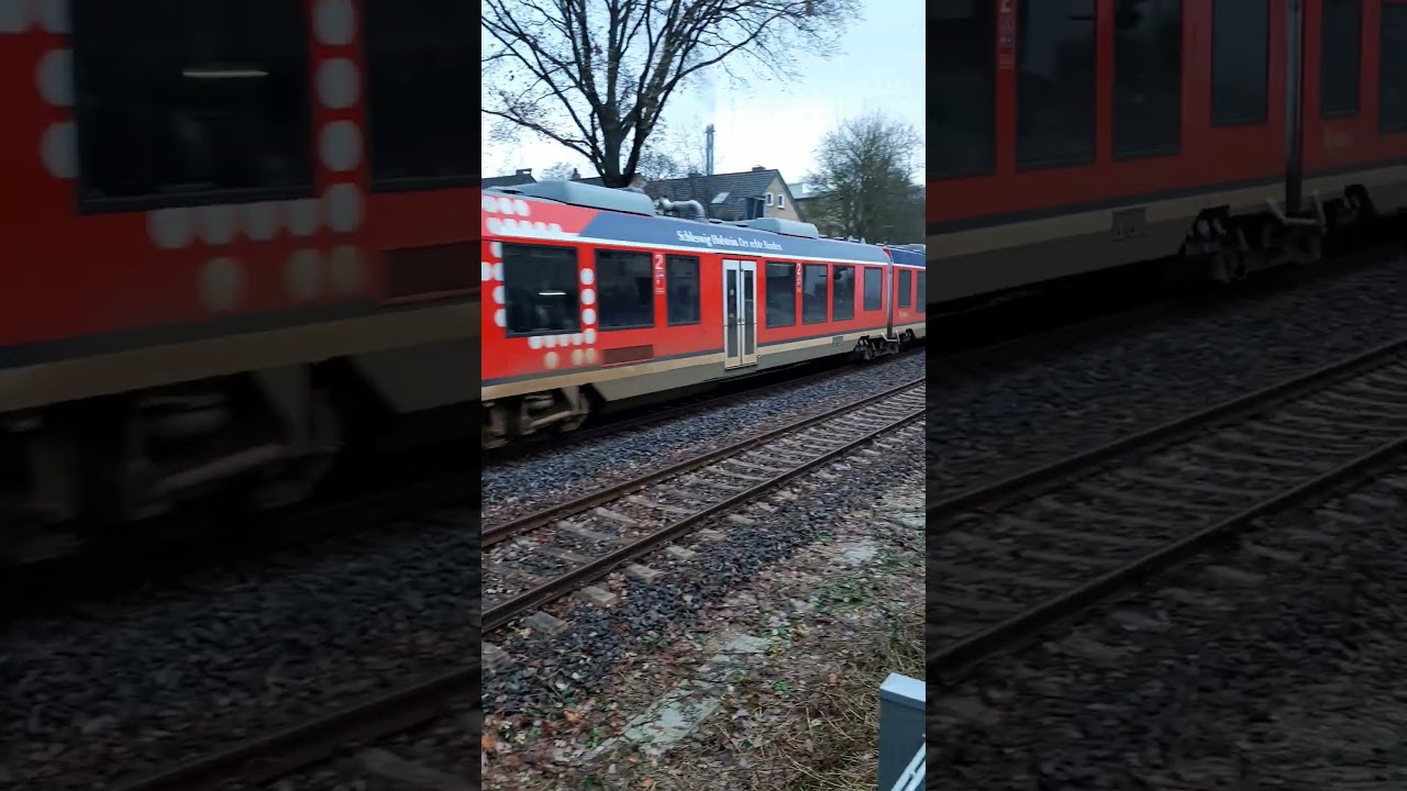 🚆 Triebwagen Lint NBE 648 fährt an der Rendsburger Landstr. als RE 74 in Richtung Kiel-Hbf