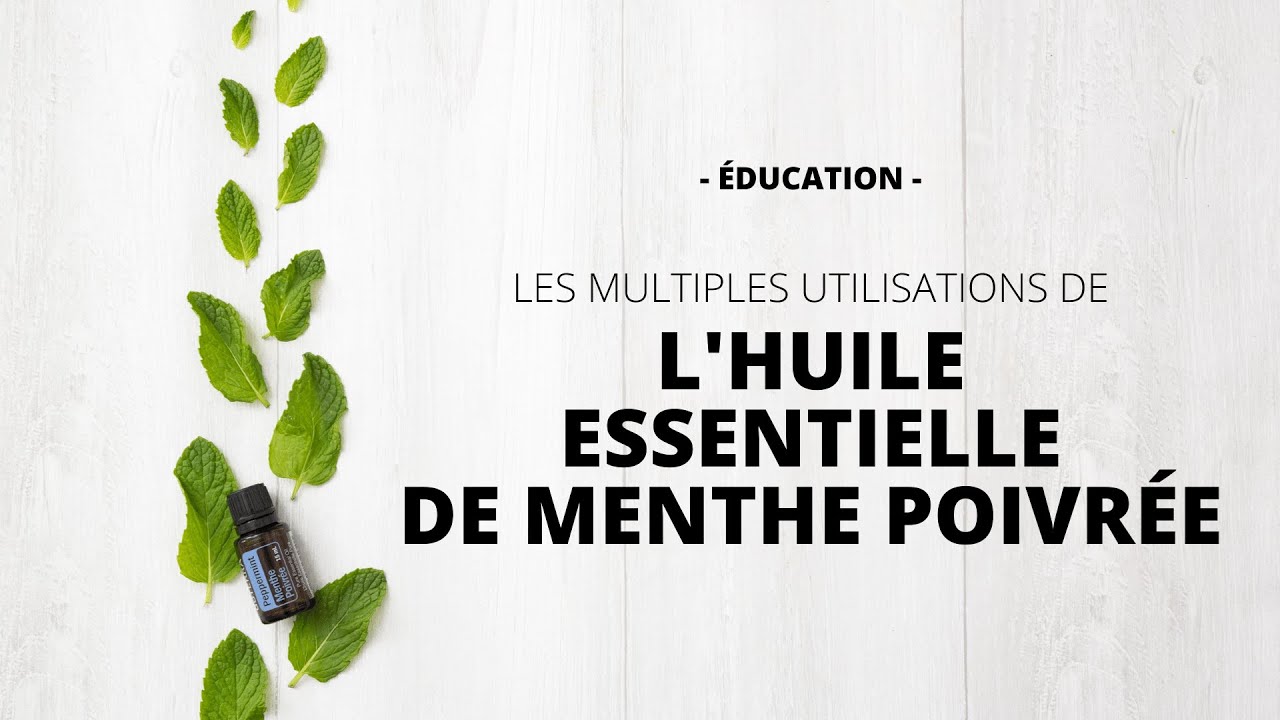 Huile essentielle menthe poivrée : utilisations et bénéfices - Marie Claire