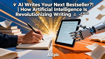 🚨 AI Writes Your Next Bestseller?! | How Artificial Intelligence Is Revolutionizing Writing ✍️🤖📖