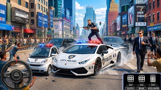 Mini Police Car vs Supercar 🚨 INSANE High Speed Chase & Crazy Crash Gameplay! screenshot 5