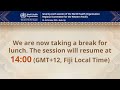 Day 2 of the 76th session of the Regional Committee for the Western Pacific #RCM76 (Afternoon)