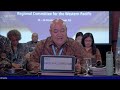 Day 2 of the 76th session of the Regional Committee for the Western Pacific #RCM76 (Afternoon)