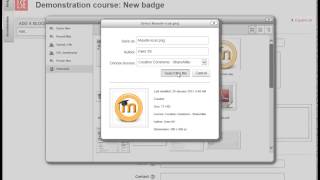 Moodle 2.6: How to configure and award badges on your Moodle course
