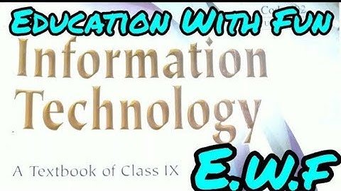 Computer Class 9 Code:402 IT Part:B Unit:4 Session–2 Working With Data  Solution of  Assignment