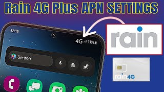 Rain 4G Plus APN settings | Rain sim card activate screenshot 2