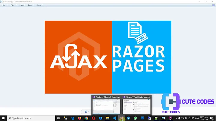 How to use Ajax in Razor pages in ASP.NET Core 3 and higher
