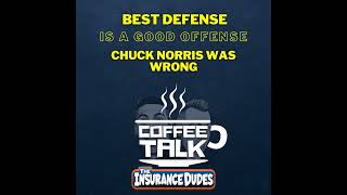 Best Defense is a Good Offense Chuck Norris Was Wrong