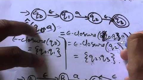 8. EXTENDED TRANSITION FUNCTION OF NFA WITH e- TRANSITIONS