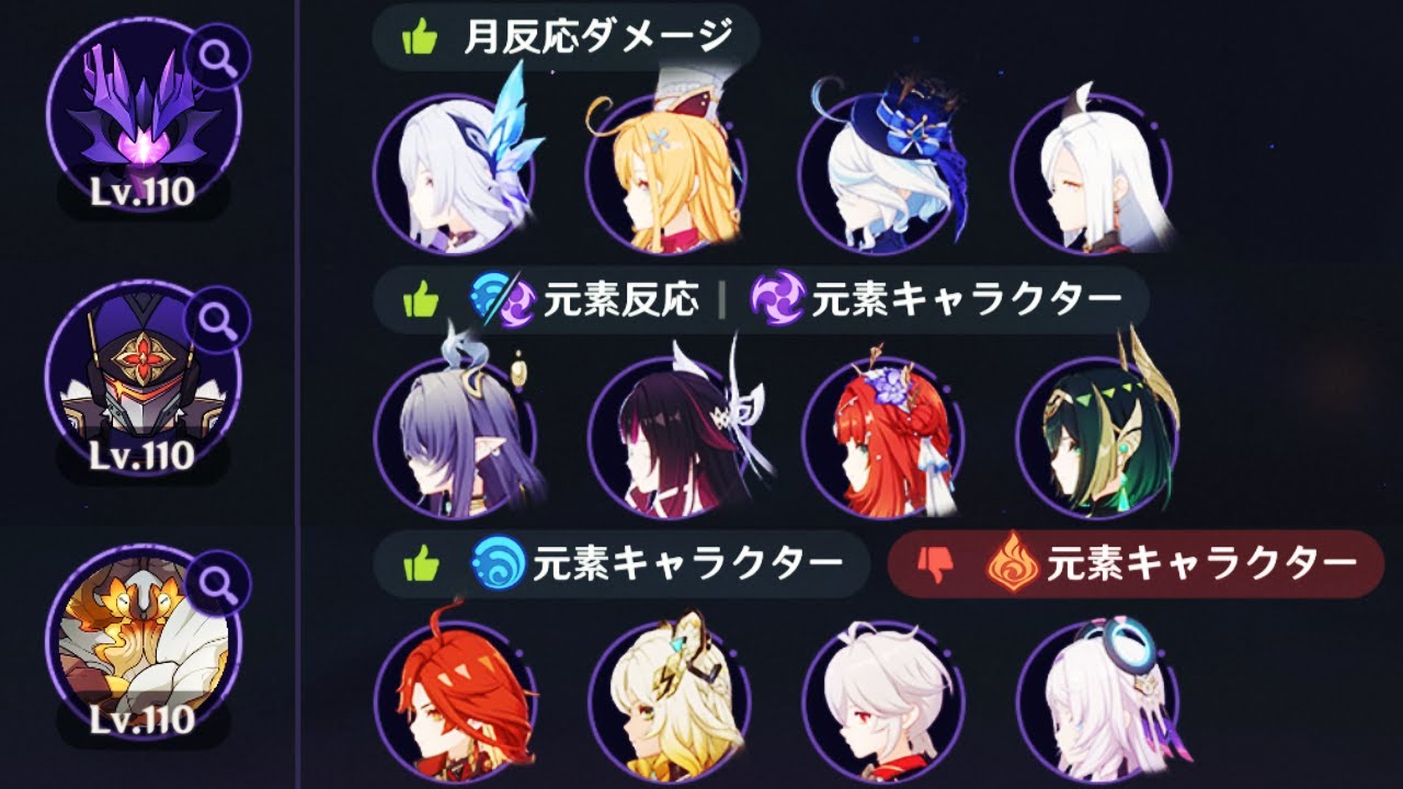 原神 幽境の激戦 アルティメット 推奨を無視してクリアした結果ｗ Luna Ⅳ