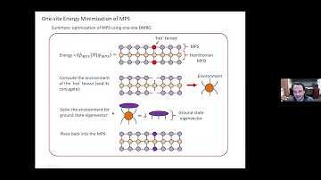 Glen Evenbly, Pair-wise Tensor Optimization for Entanglement Renormalization