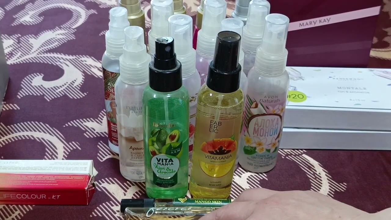 Коллекция парфюмов 2025. Ч. 3. Мини, версии, отливанты, пробники +невскрытые флаконы