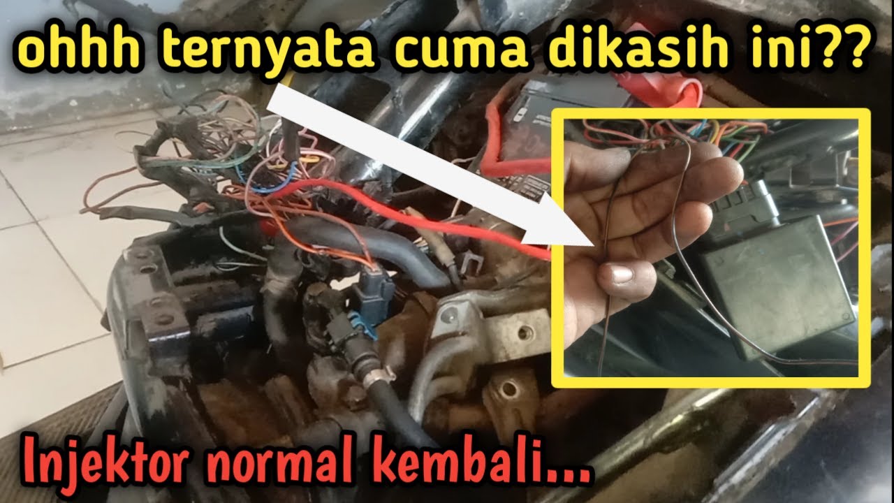 Soul GT sinyal masa Injektor hilang, injektor tidak mau nyembur/nyemprot. ~ Eka Motor Official