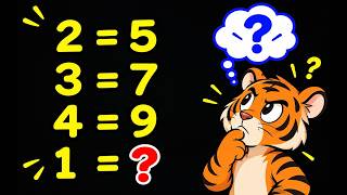 1 =   1 Is ....  Math Logic Sequence | How to Solve  Test Your Logical Mathematical Reasoning