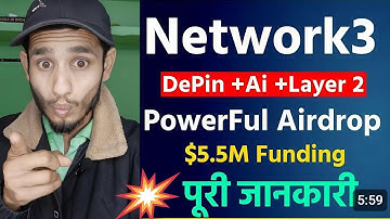 Network3 Layer2 DePin Airdrops : Free Token कैसे मिलेगी || Network3 Wallet Connect & Join Process