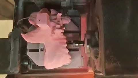 Desktop 5-axis cnc engraver time lapse