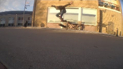 First Switch Inward Heelflip on video.