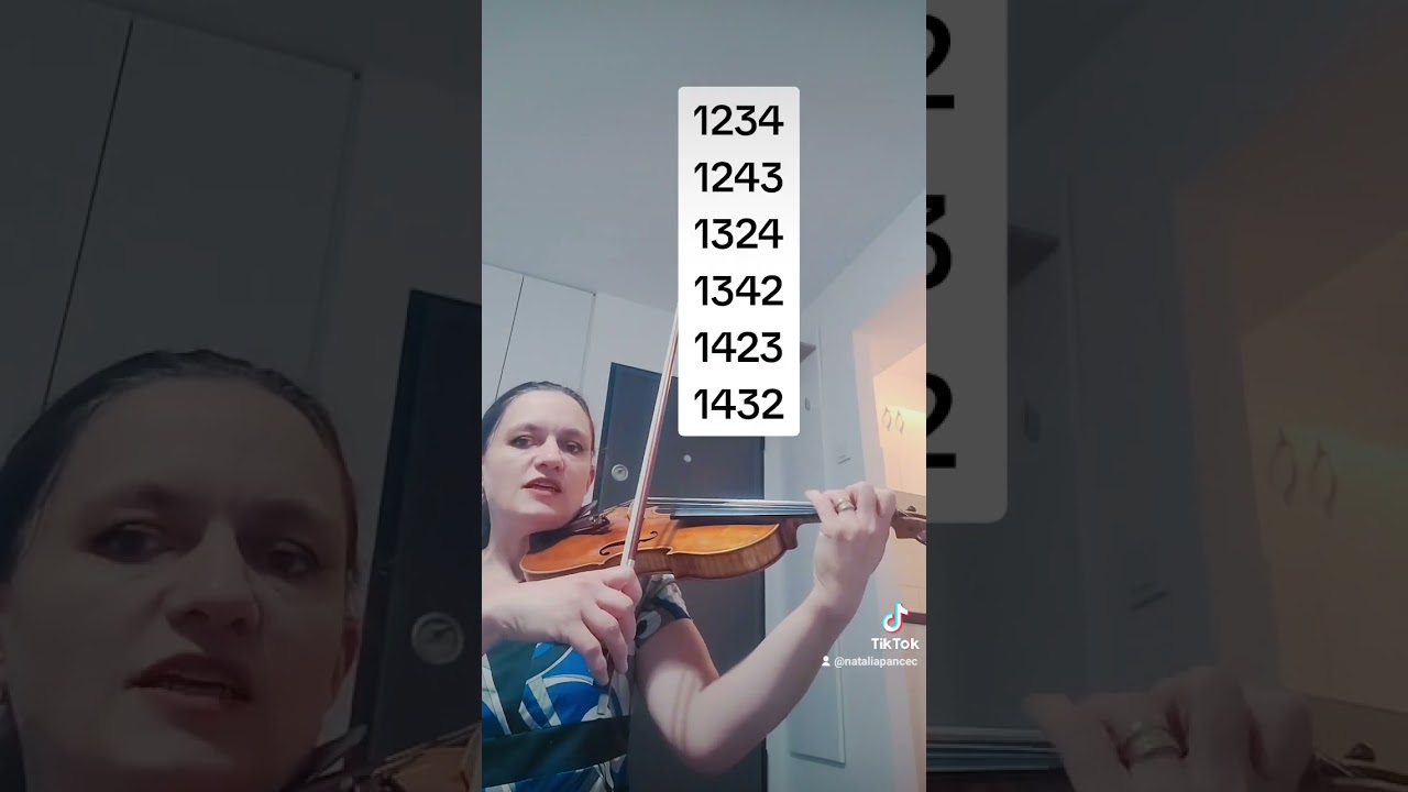 Cum ne ajută coloanele să cântăm mai repede și clar la vioară.