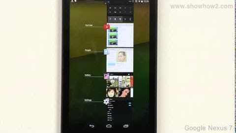Google Nexus 7 - Kill Running Applications from Settings