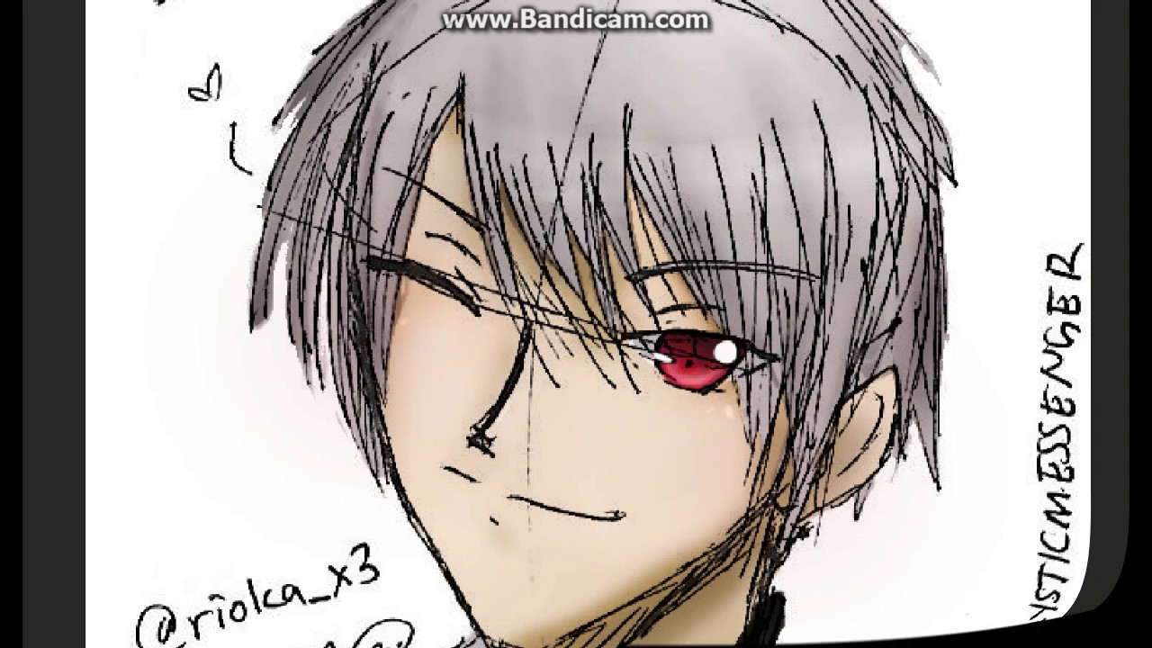 Mystic Messenger Fan Art Zen~ Speed Colouring By