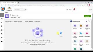 8 Thinqi LMS Sections content settings