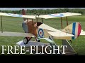 Rubber-Powered Model Airplane - 31" Span 1914 Martinsyde S.1 - Trim Session #4