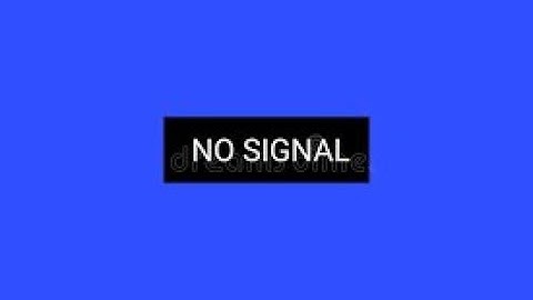 Monitor randomly loses signal but computer stays on.