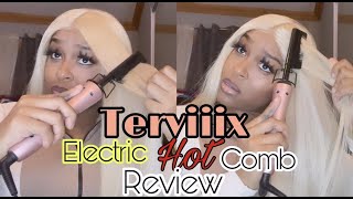 Terviiix Electric Hot Comb Review Amazon Hot Comb Honest Review Danielle Denese