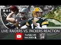 Raiders vs Packers Live Stream Reaction & Updates On Highlights From NFL Preseason Week 3