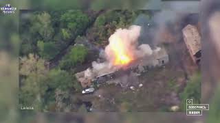 Russian Ammo Depot CRUSHED By Artillery