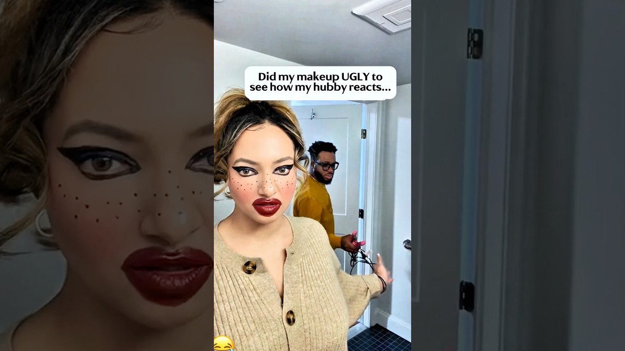 The husbands&rsquo;reaction&hellip;😂😂😂 #funny #funnyprank #prank #fun #prankvideo #couple