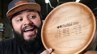 Wood turning a alder farkle dish game screenshot 3