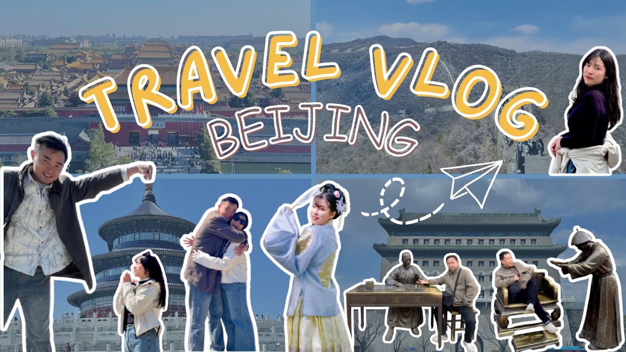 🇨🇳BEIJING VLOG ⋆˙⟡ || citywalk, tiananmen square, forbidden city, great wall and temple of heaven