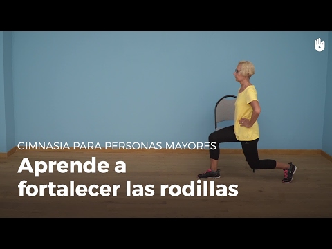 Ejercicio para fortalecer las rodillas | Gimnasia para personas mayores