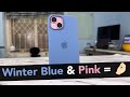 Winter Blue Apple Silicone Case Review // Blue + Pink = 😍 [iPhone 15]