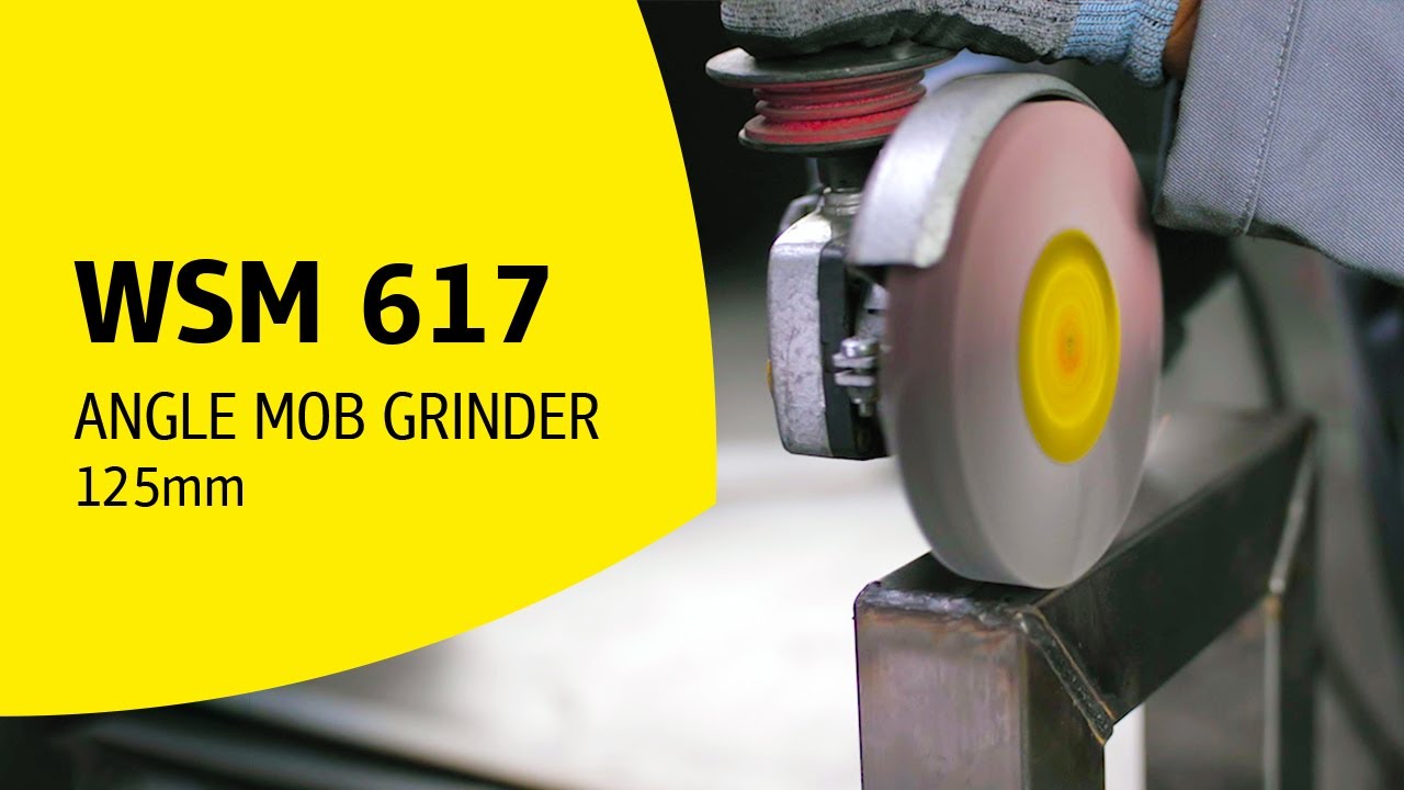 The ALLROUNDER for EVERY situation Angle Grinder Mop WSM 617
