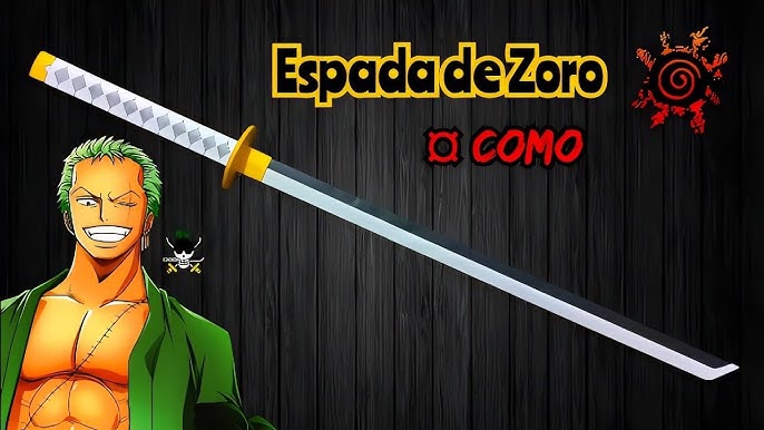 How to make a Zoro Katana out of paper, One Piece