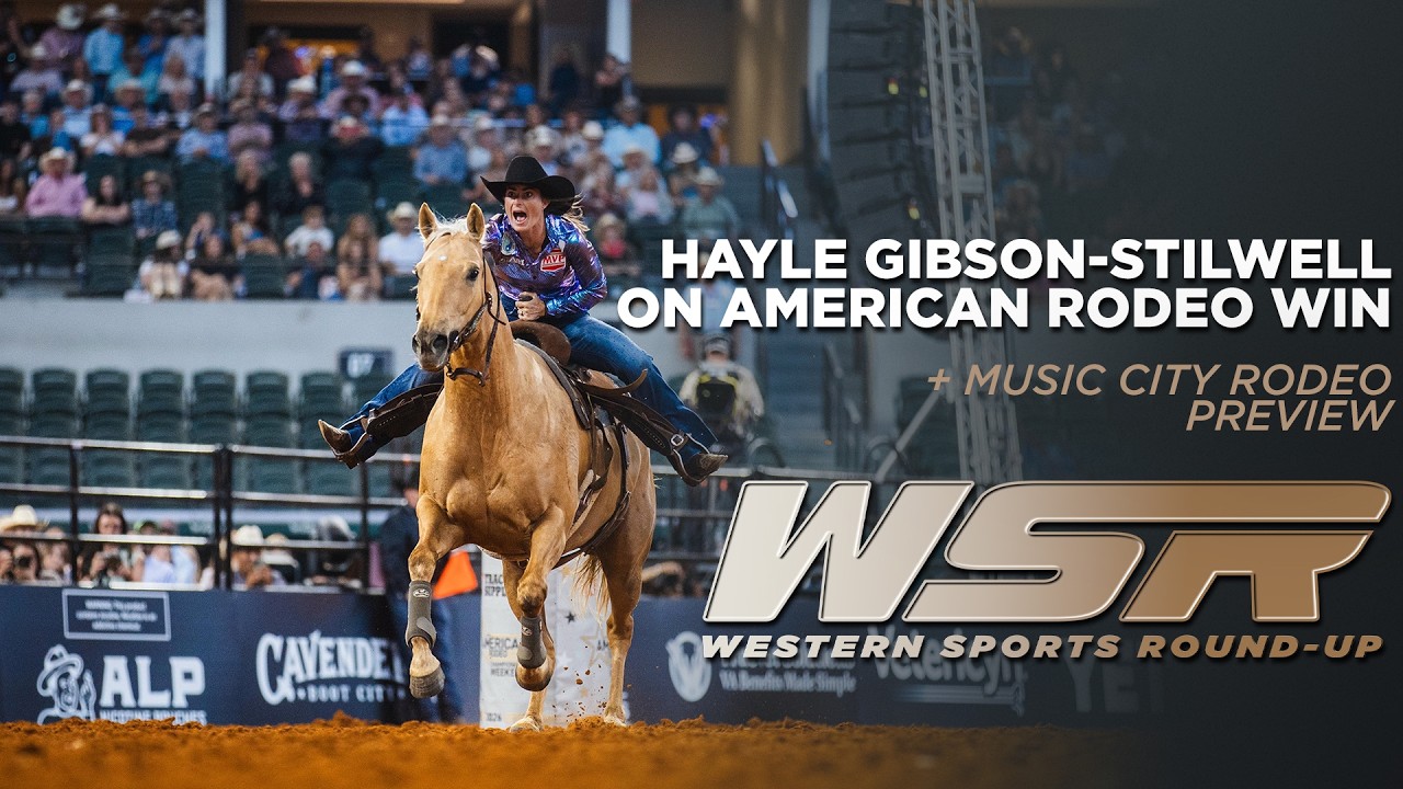 Gibson Rodeo Hayle Gibson-Stillwell Wins the American & Music City Rodeo Begins ...