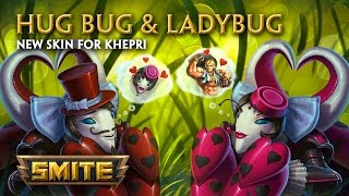 SMITE - New Skins for Khepri - Ladybug & Hug Bug