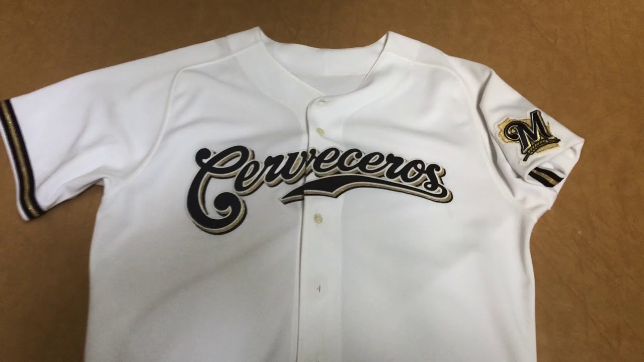 brewers cerveceros jersey