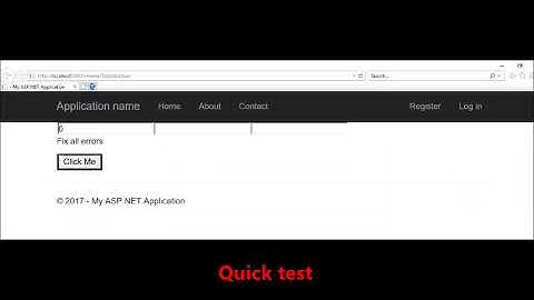 MVC -  Fix Error - Unable to cast object of type 