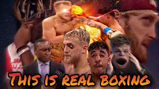 Jake Paul vs Aneson Gib (Full Fight) but it’s not edited in anyway