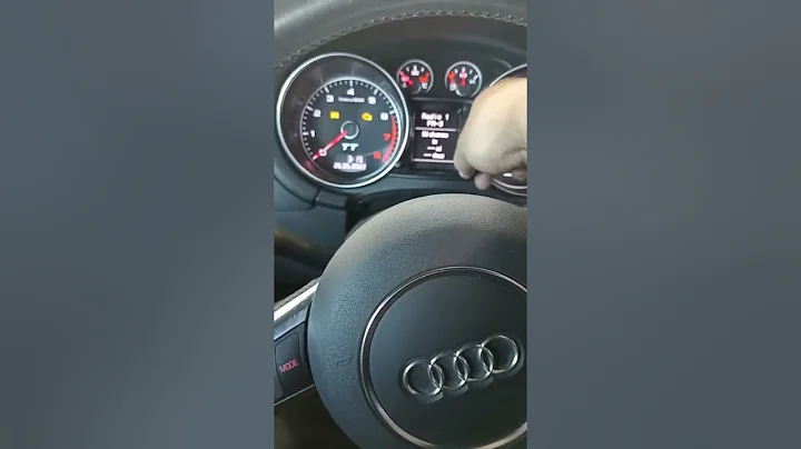 Audi TT service light reset