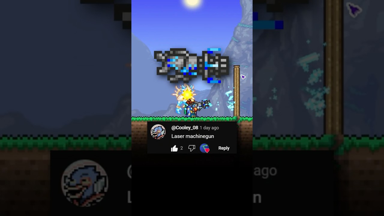 Terraria Fact Day 33: Laser Machinegun 