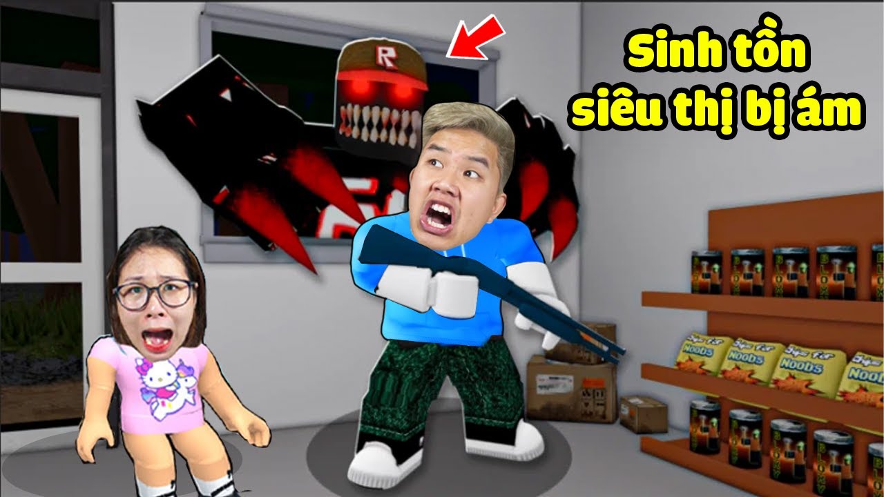 Sinh tồn 14 đêm trong siêu thị bị quỷ ám có nhiều quái vật !? Liệu bqThanh & Ốc Có Sống Sót