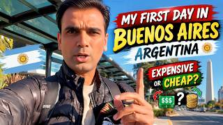 My FIRST DAY in Buenos Aires, ARGENTINA 🇦🇷 | Is it EXPENSIVE or CHEAP