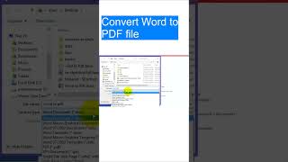 Convert Word to PDF file in one click screenshot 3