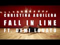 Pop Up Class | Howard Johnson | Christina Aguilera - Fall in Line ft. Demi Lovato