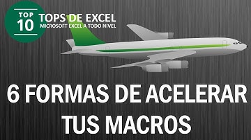 6 Consejos para optimizar tus macros | Tops de Excel