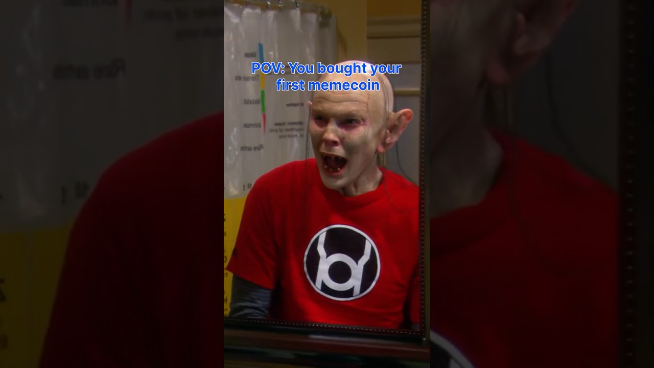 POV: You bought your first memecoin