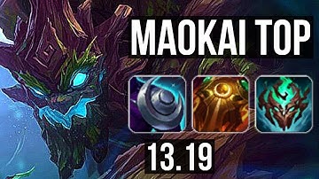 MAOKAI vs JAYCE (TOP) | 2.3M mastery, 9/2/12, 900+ games, Dominating | KR Master | 13.19